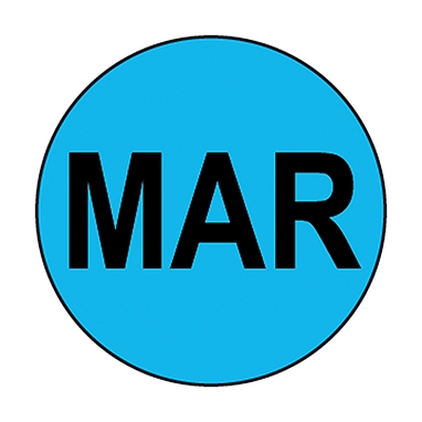 MARCH Circle Label