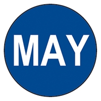 MAY Circle Label