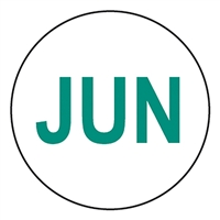 JUNE Circle Label