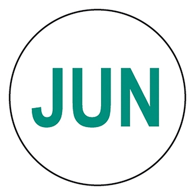 JUNE Circle Label