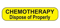 Chemotherapy Dispose of Properly Label