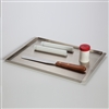 Shallow Stainless Steel Tray