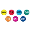 7 Days of the Week Circle Label Kit