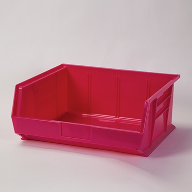 Health Care Stack and Hang Bin, Pink - 1 Each