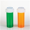 HCL Vials with Reversible Caps, 16 Dram