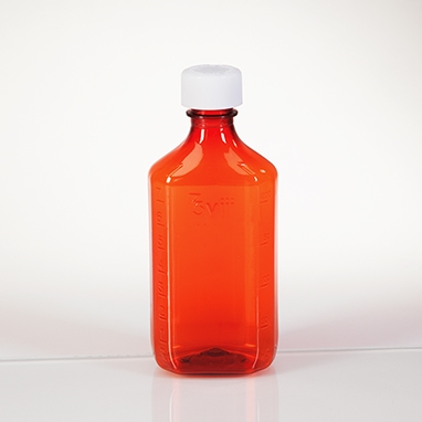 Oval Medicine Bottle