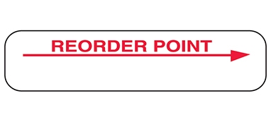 Reorder Point Label