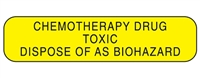 Chemotherapy Drug Dispose Of Label