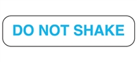 Do Not Shake Label