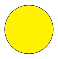 Blank Circle Label