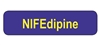 NIFEdipine Label, Removable Adhesive
