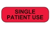 Single Patient Use Label