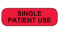Single Patient Use Label
