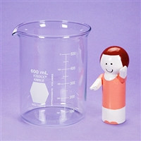 Glass Beaker, 600mL