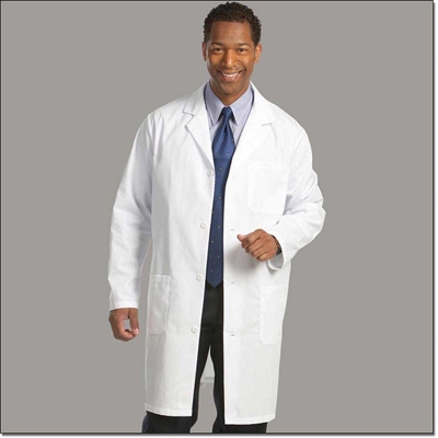 Fashion Seal Healthcare Men's Staff Length Lab Coat