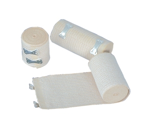AliMed Standard Elastic Bandage Clips Supplied, 4"x5 yd
