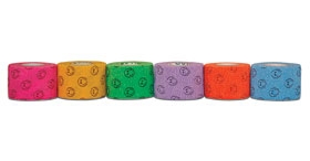 AliMed Co-Flex NL Cohesive Flexible Bandages, Smiley Pack 3"x 5yds