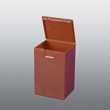 Flip Top Box, Amber, 19 Dram