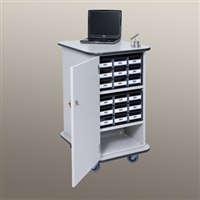 Health Care Logistics Patient Supply Cart with Accessories