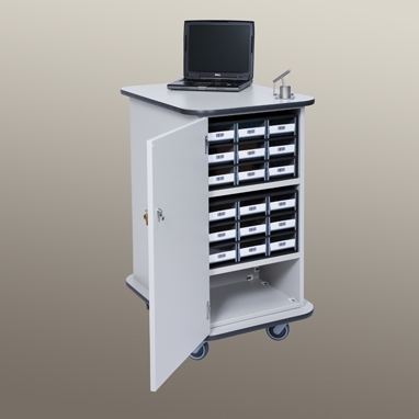 Health Care Logistics Patient Supply Cart with Accessories