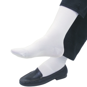AliMed Venosan Support Socks White, Women's Medium