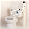 Patterson Medical 631101 Toilet Hinged Arm Support