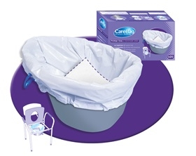 AliMed CareBag Commode Liner, Qty : 18 Boxes Per Case
