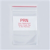 Pre-Printed Easy Write Reclosable Bag, PRN, 4 x 6