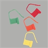 Health Care Logistics Heavy Duty Padlock Seal, Unnumbered, Red