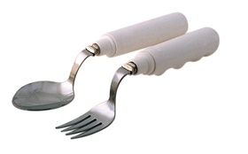 AliMed Grip-Tight Swivel Utensils Soup Spoon