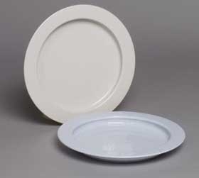 AliMed Inner Lip Plate, Off White Plastic Polypropylene