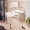 Carex  A83031 Transfer Bench with Commode