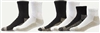 AliMed Copper Ankle Extra Cushion Socks Color : White