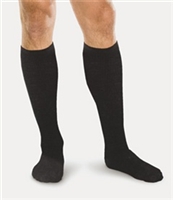 AliMed Core-Spun by Therafirm 30-40 mmHg, Black Support Socks