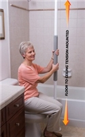 AliMed Security Pole Accommodates 7 to 10 feet Ceilings