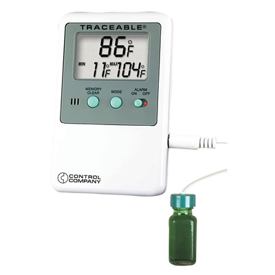 Apothecary 29792 Traceable Memory Monitoring Refrigerator/Freezer Thermometer with Alarm