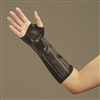 DeRoyal BF5002-01 Black Foam Wrist / Forearm Splint