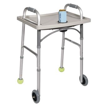 Drive Medical 10124 Universal Walker Tray with Cup