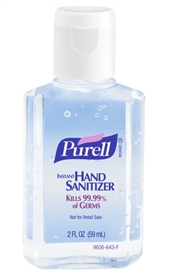 Gojo 9605-24 Purell Squeeze 2 OZ Advanced Instant Hand Sanitizer