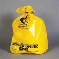 Health Care 18824 Chemotherapy Waste Bag, 12-16 Gal, 25 x 34 - 50 Bags Per Roll.