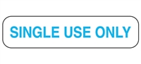 Health Care Logistics 2054 Single Use Only Label