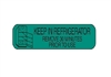 Keep In Refrigerator Label