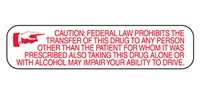 Health Care Logistics 2199 Caution Federal Prohibits Label