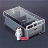 Health Care Logistics 3728 Small Locking Refrigerator Storage Box, Acrylic