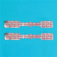 Health Care 7997 Short Tamper Syringe Seal - Do Not Use If Seal Is Broken