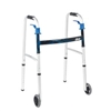 Drive Medical 10226-4 Drive Deluxe Trigger Release Folding Walker with 5" Wheels Adult