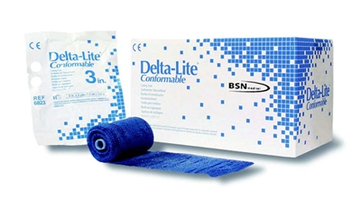 Medline Delta-Lite Conformable Fiberglass Cast Tape (Size - 2"X4 Yards) - 1 Roll