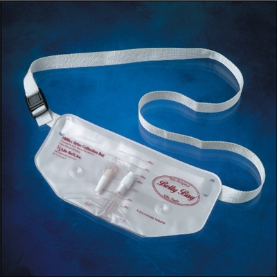 Teleflex Medical B1000P Belly , Leg Bag Urinary Collection Latex Free 1000 ML Device 