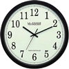 LS&S 101011 14 inch Analog Atomic Wall Clock