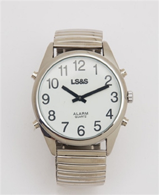 LS&S 101040 Extra Large Talking Calendar Watch